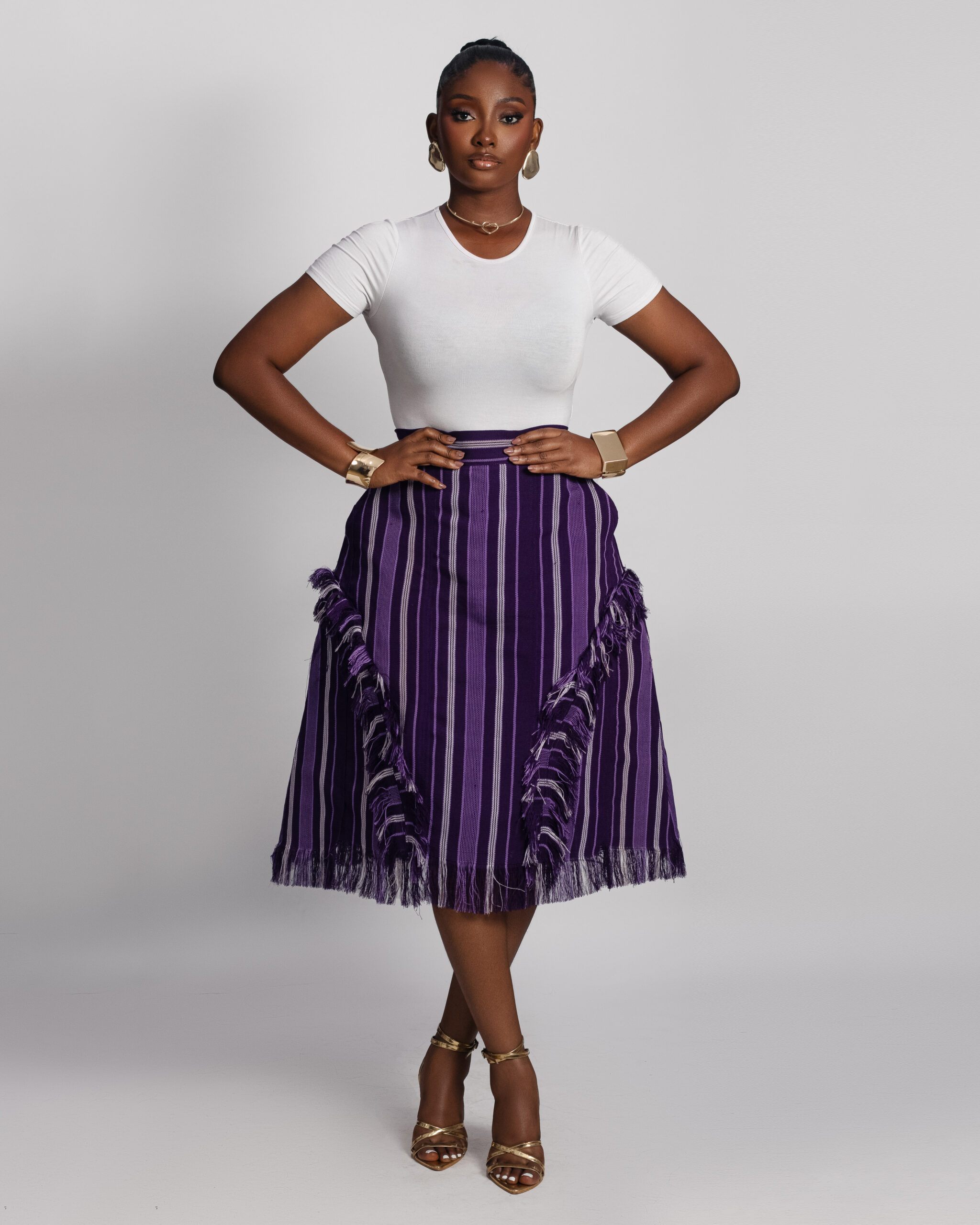 Aso Oke Skirt