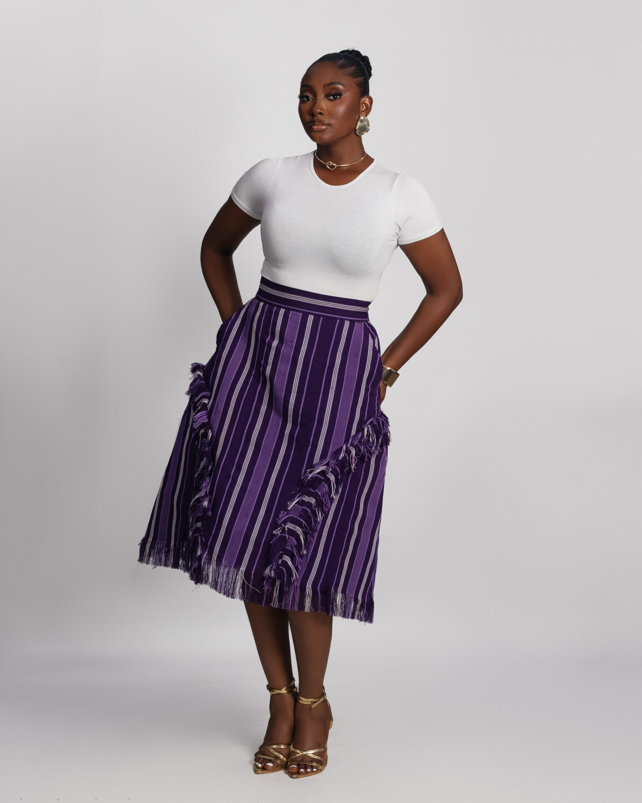 Aso Oke Skirt - Image 3